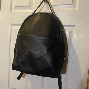 Pottery Barn Kids synthetic black large backpack with padded laptop compartment